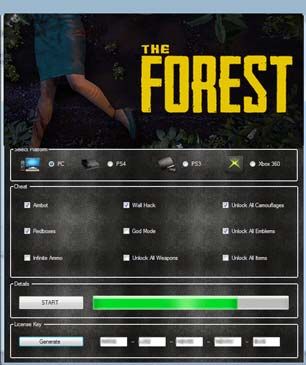 the forest cheats